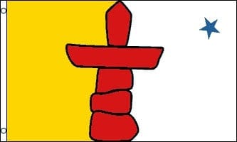 Nunavut 3x5 foot flag - Brantford Surplus