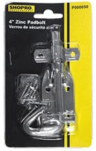 PadBolts 4' inch - Brantford Surplus