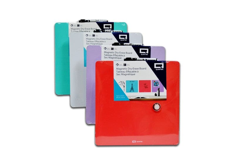 QUARTET MAGNETIC DRY - ERASE BOARD 12"X12" - Brantford Surplus