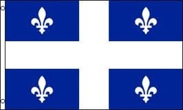 Quebec 3x5 foot flag - Brantford Surplus