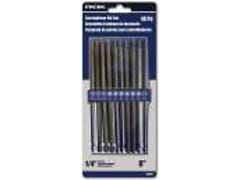 Screwdriver bit 10 pc 6 in 4 size robert 3 philips 3 slots - Brantford Surplus
