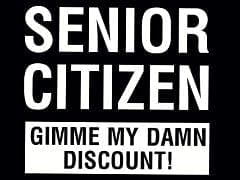 T-Shirt with print - Senior Citizen - L - Brantford Surplus