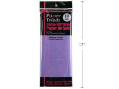 Tissue paper lavender 10 sheets 20x26 50.8x66cm - Brantford Surplus