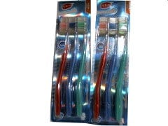 Toothbrush 3 Pack Soft Adult Purest - Brantford Surplus