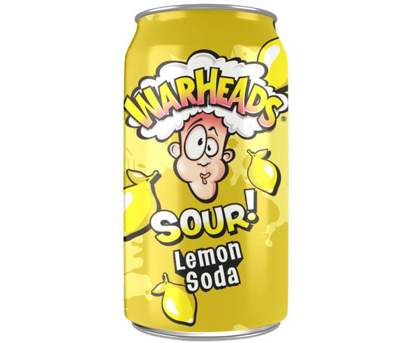 Warheads Sour Lemon Soda – USA Imported