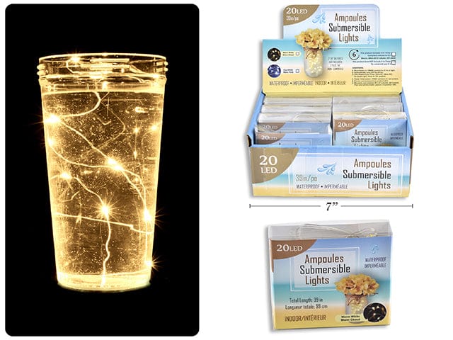 Warm White LED Waterproof Submersible Lights - Brantford Surplus