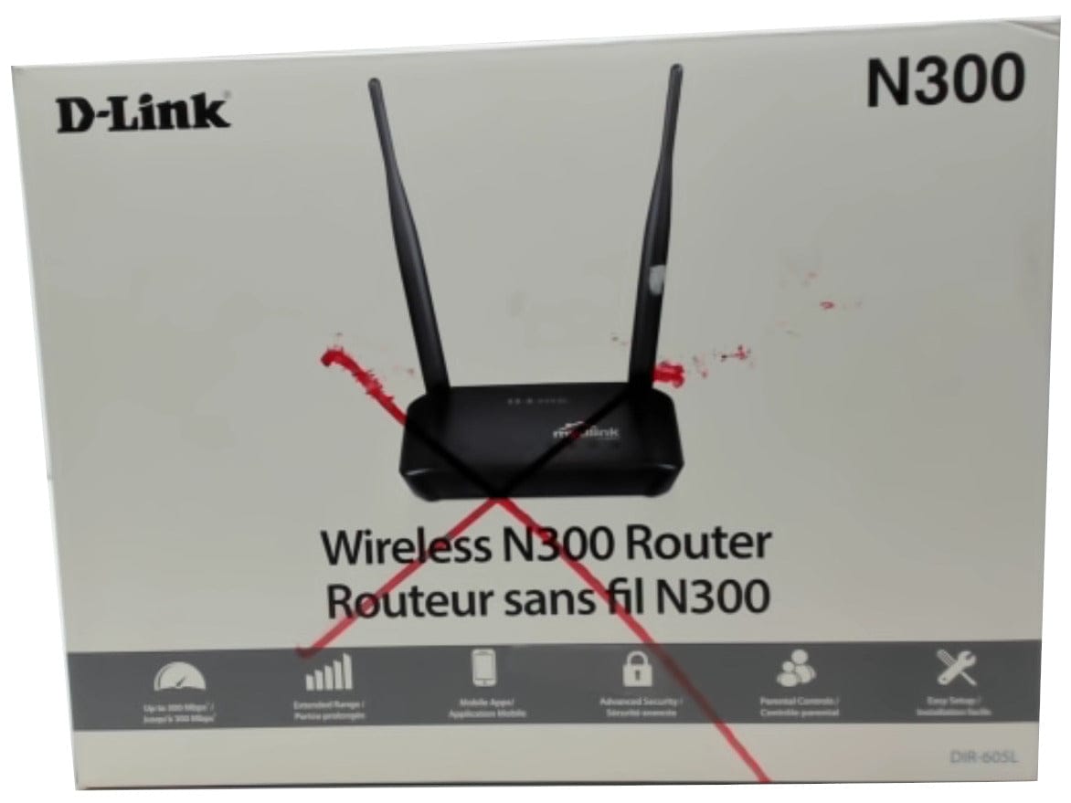 Wireless N300 Router D - link *REFURBISHED* - Brantford Surplus