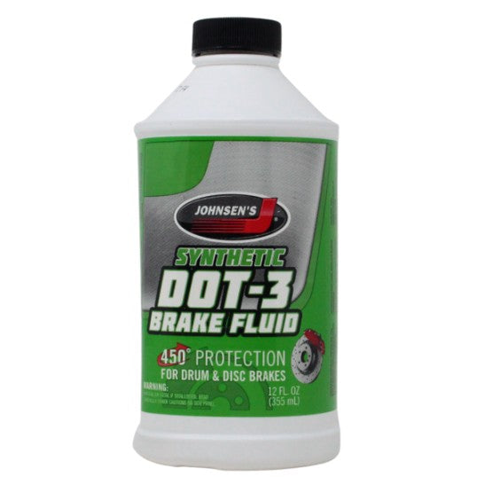 Johnsen's DOT 3 Brake Fluid 355ml – High Performance