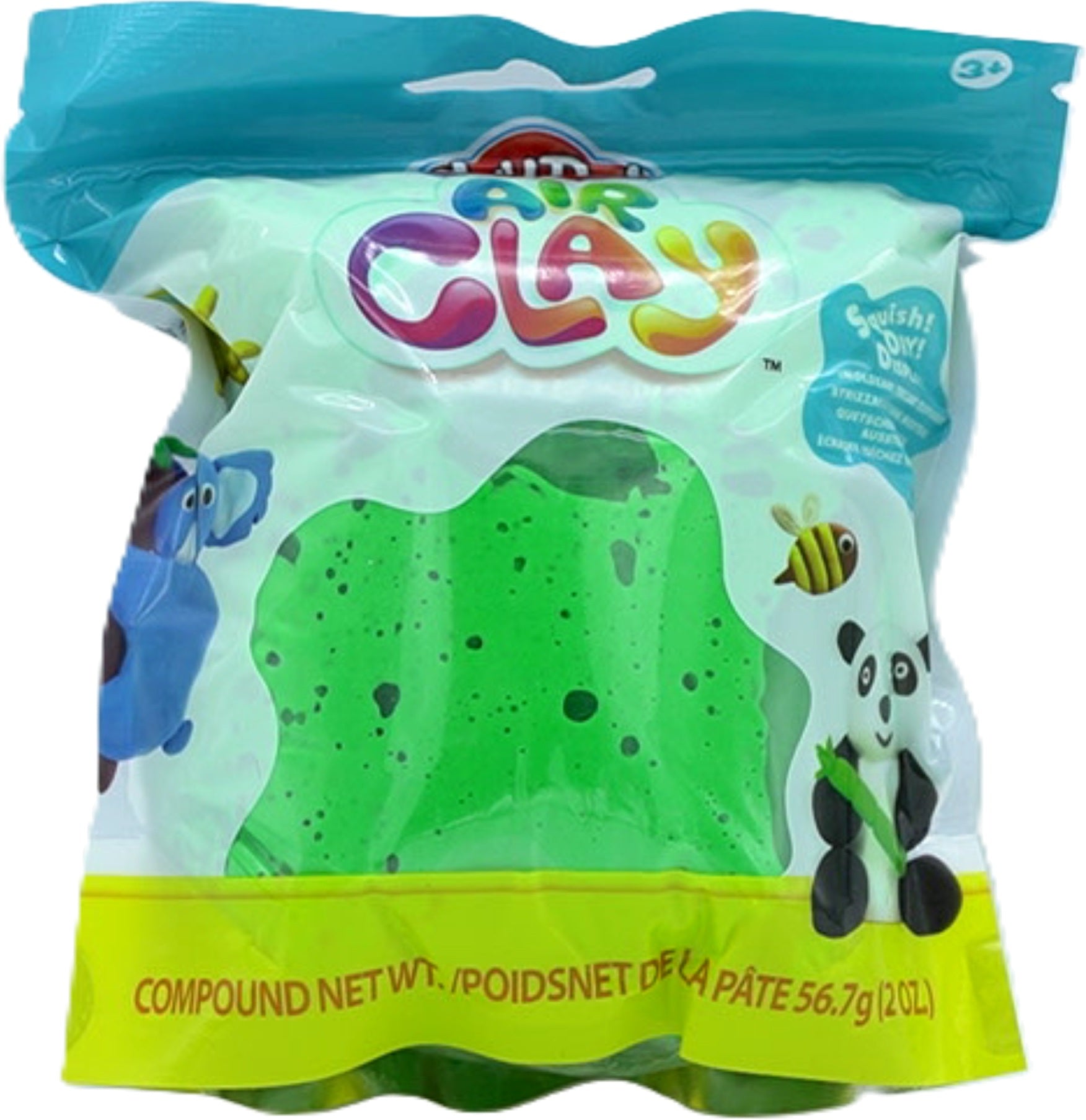 Play-Doh Air Dry Clay Green 56.7g