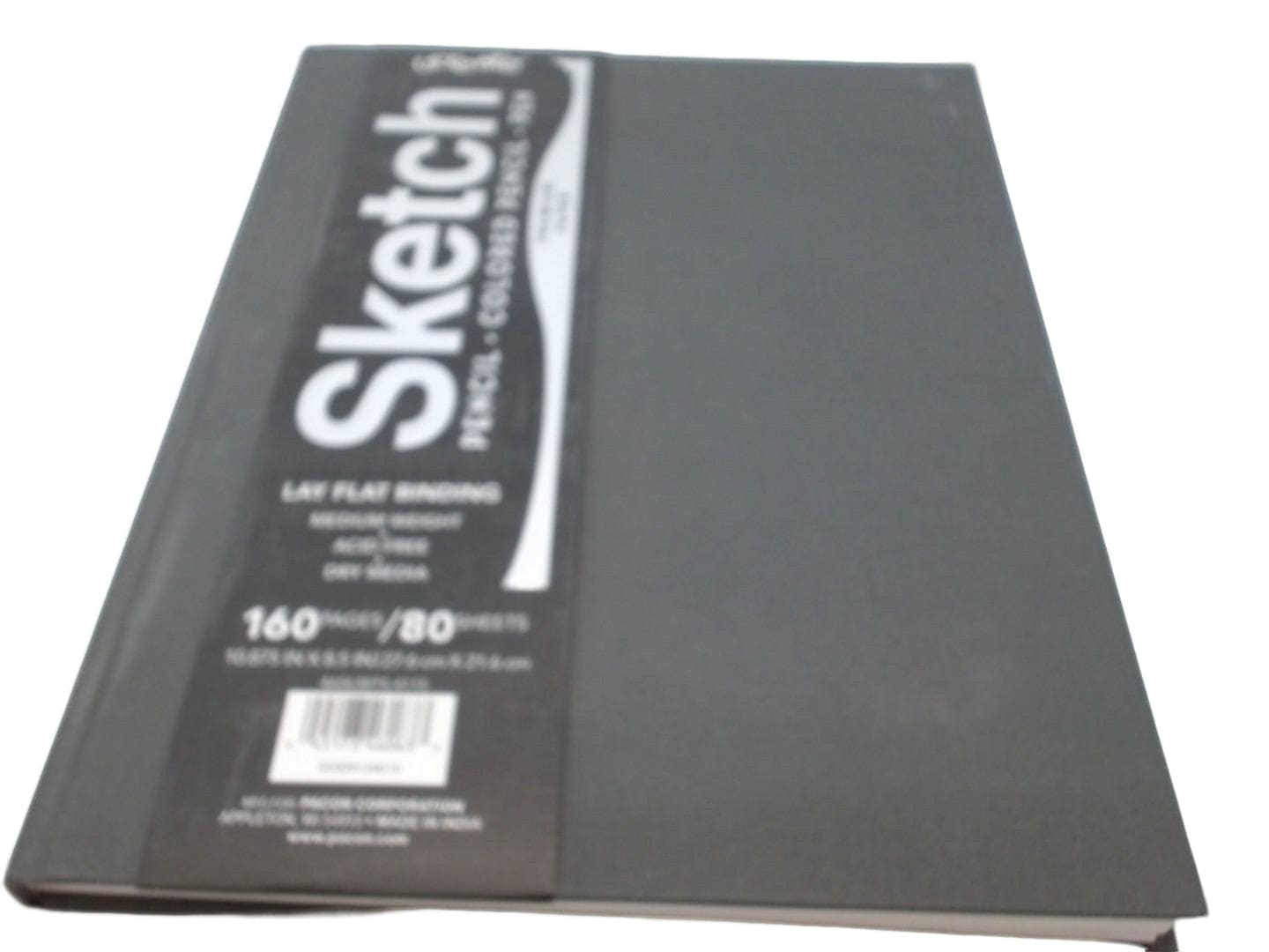 Sketchbook 10.875" x 8.5" 160 Pages Lay Flat Binding - Brantford Surplus