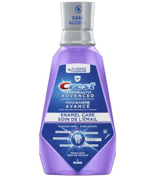 Crest Pro-Health Alcohol-Free Mouthwash Enamel Care 500ML