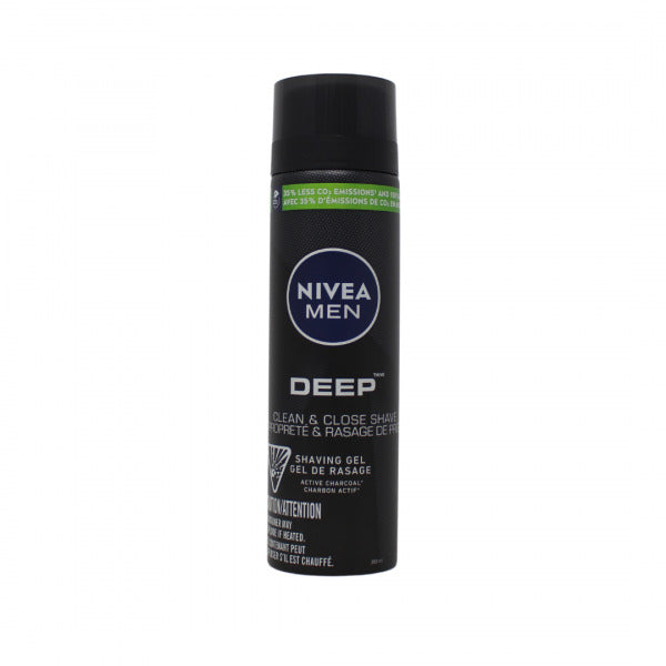 NIVEA SHAVE GEL 200ML DEEP