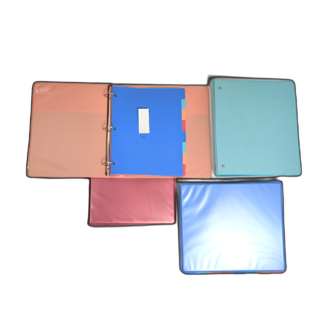 Yoobi 1" D-Ring Binder with Tab Dividers - detail