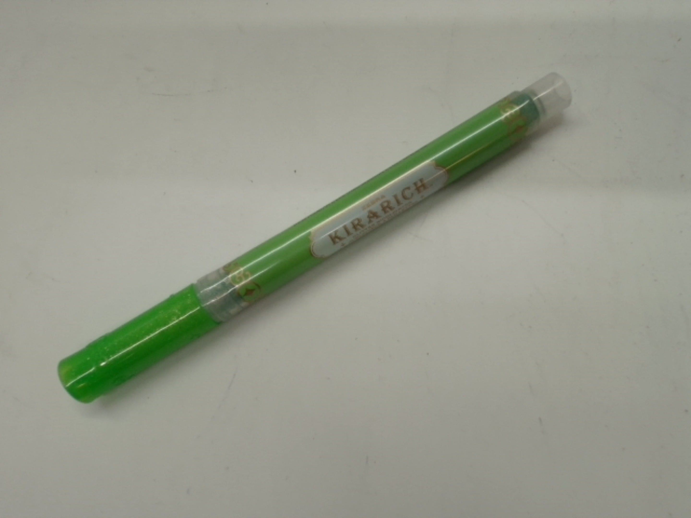 Glitter Highlighter Green Kirarich - Brantford Surplus