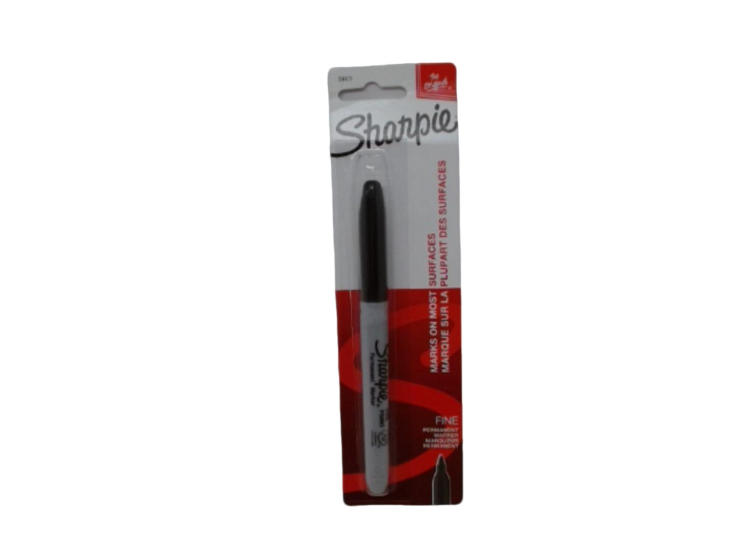 Permanent Marker Fine Black Sharpie - Brantford Surplus