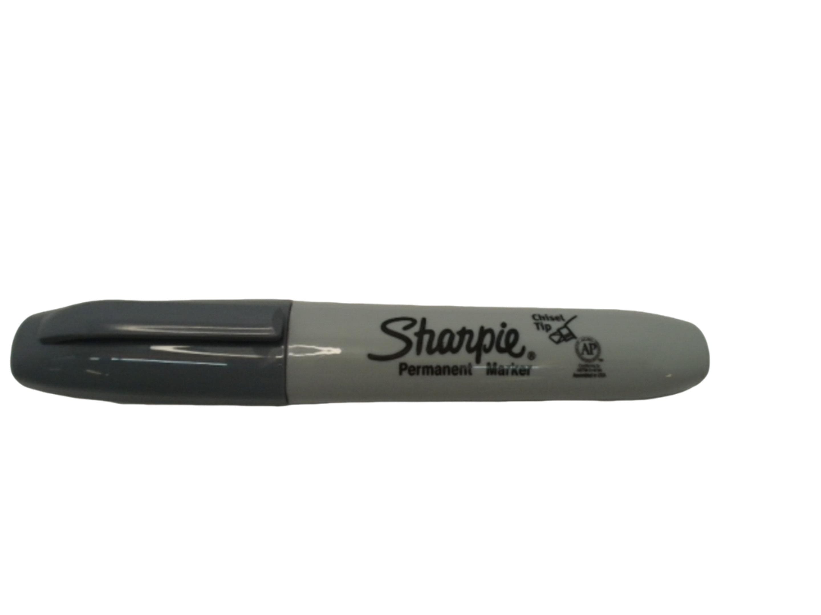 Permanent Marker Slate Gray Chisel Tip Sharpie - Brantford Surplus