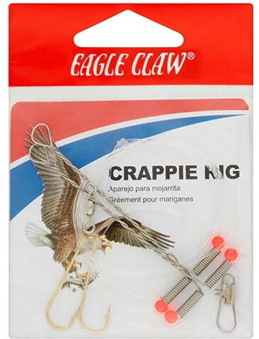 EGC Crappie Fishing Rig - Pre-Tied Hook Setup