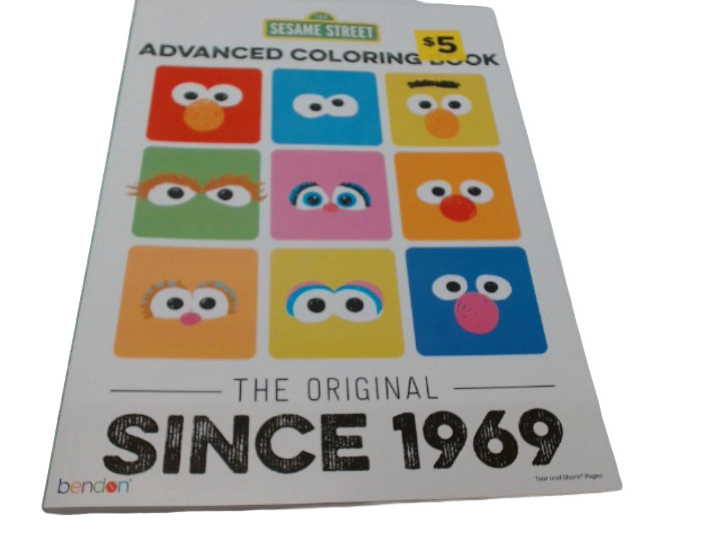 Advanced Colouring Book Original Sesame Street - Brantford Surplus