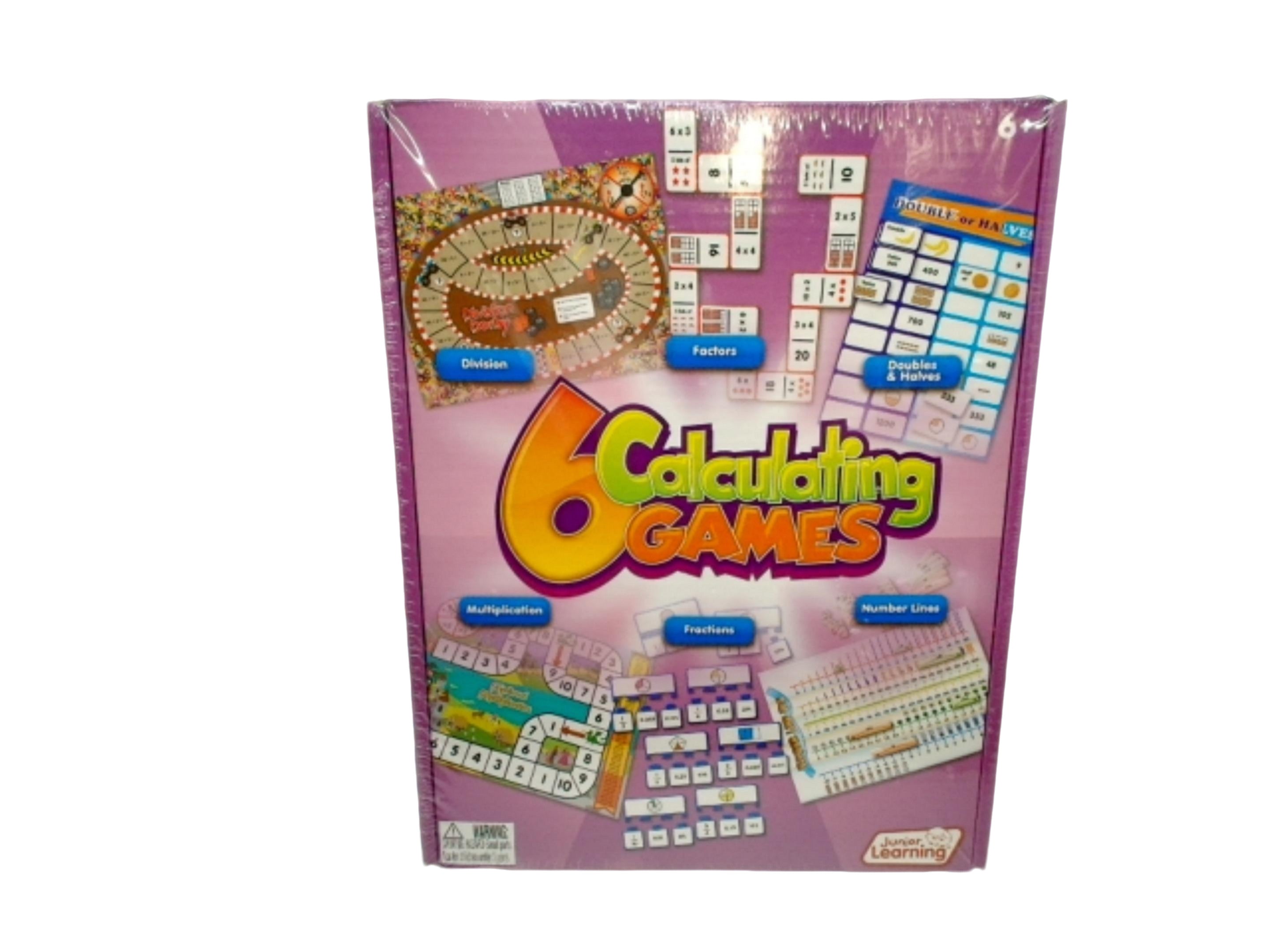 Junior Learning: 6 Educational Calculating Games for Kids