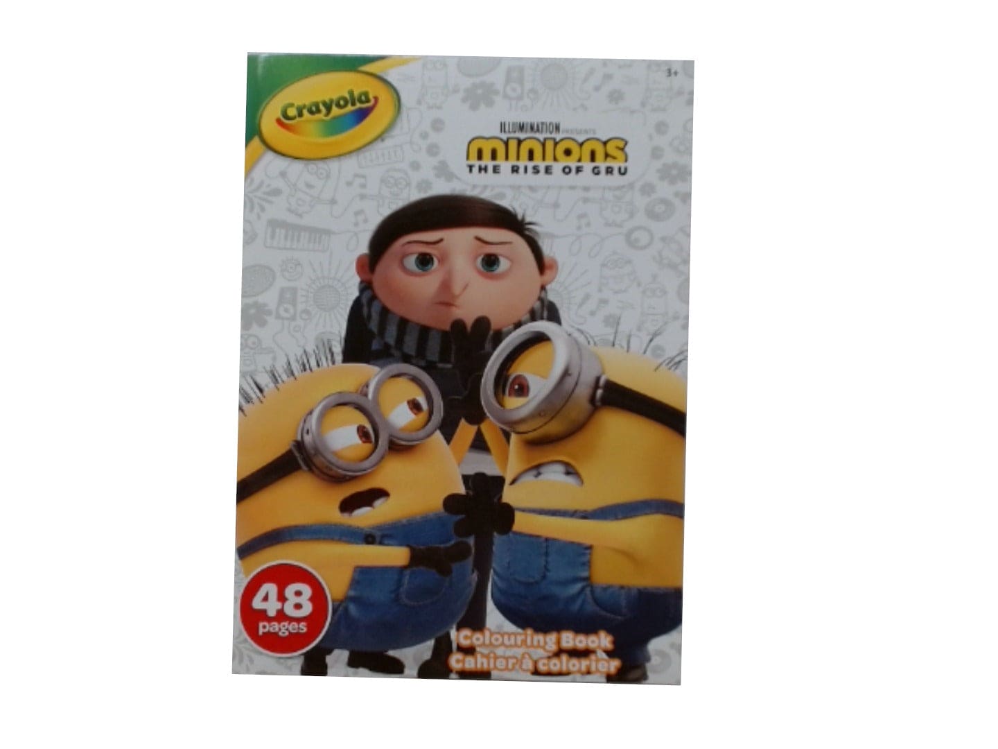 Colouring Book Minions The Rise Of Gru 48pgs. Crayola - Brantford Surplus