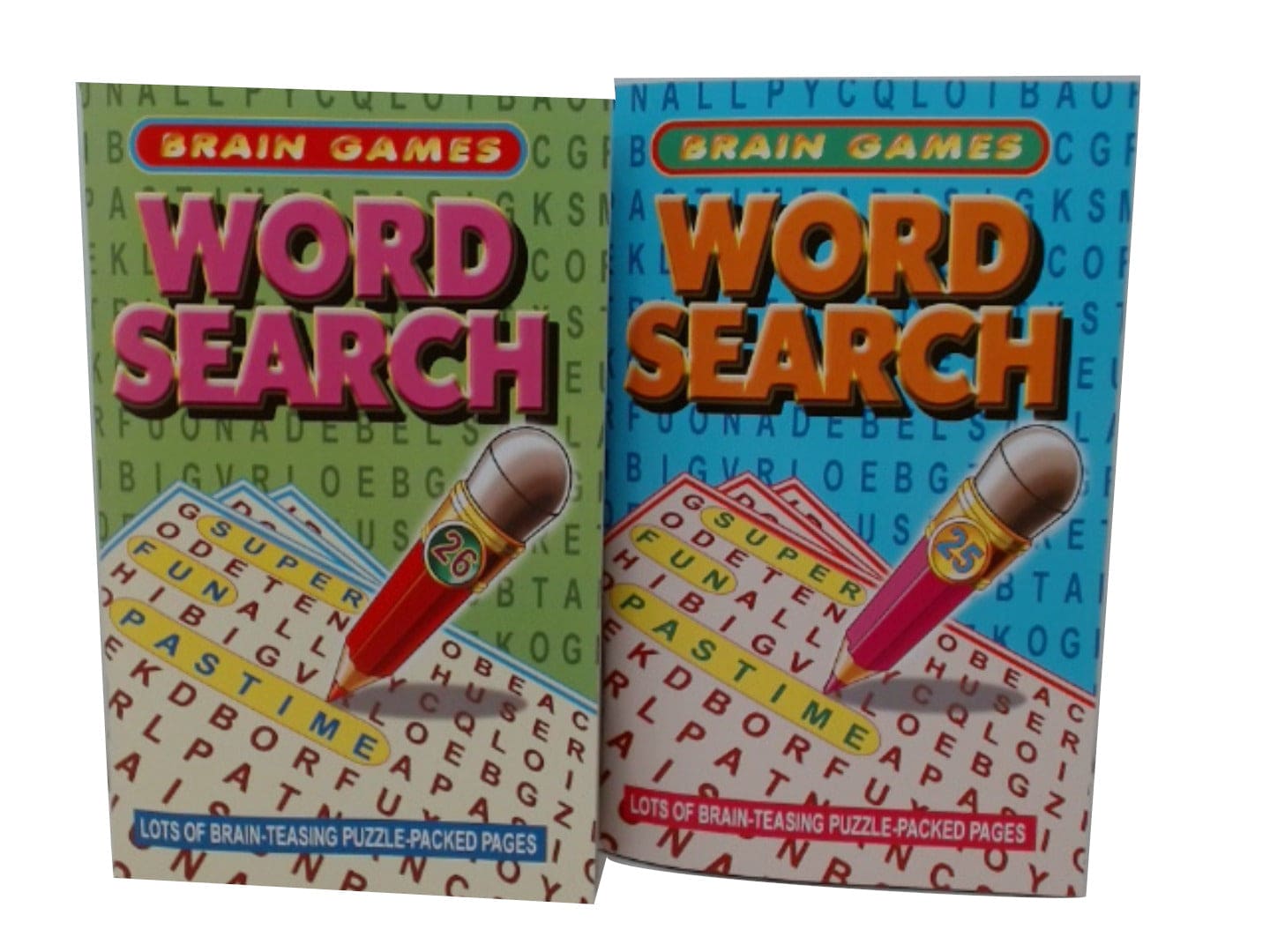 Word Search Book 96pgs. Brain Games - Brantford Surplus