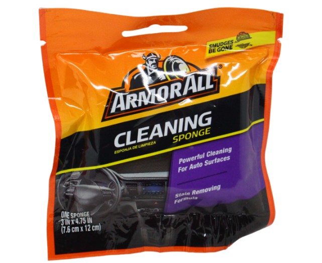Armor All Cleaning Sponge - Durable Car Wash Scrubber