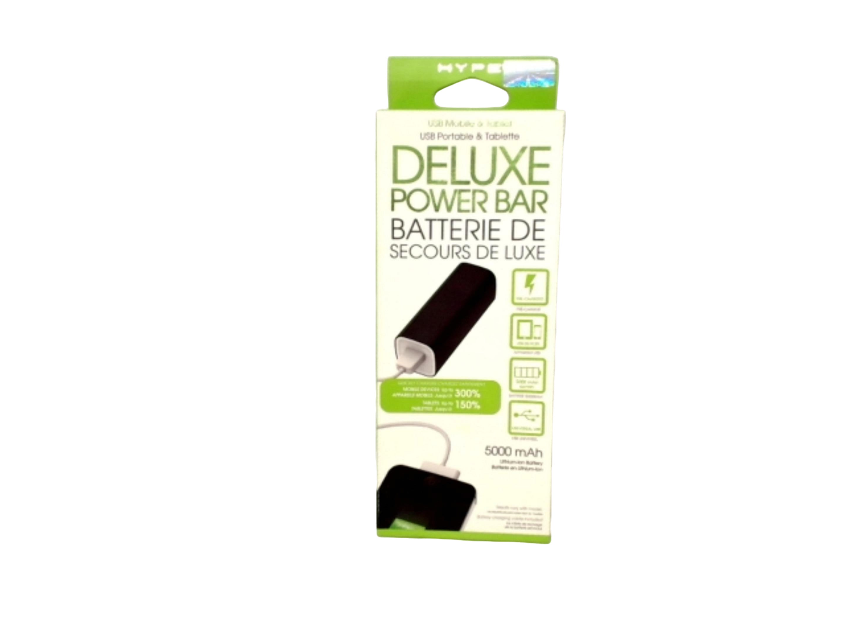 Deluxe Power Bar Portable 5000mah Battery For Mobile & Tablet Hype