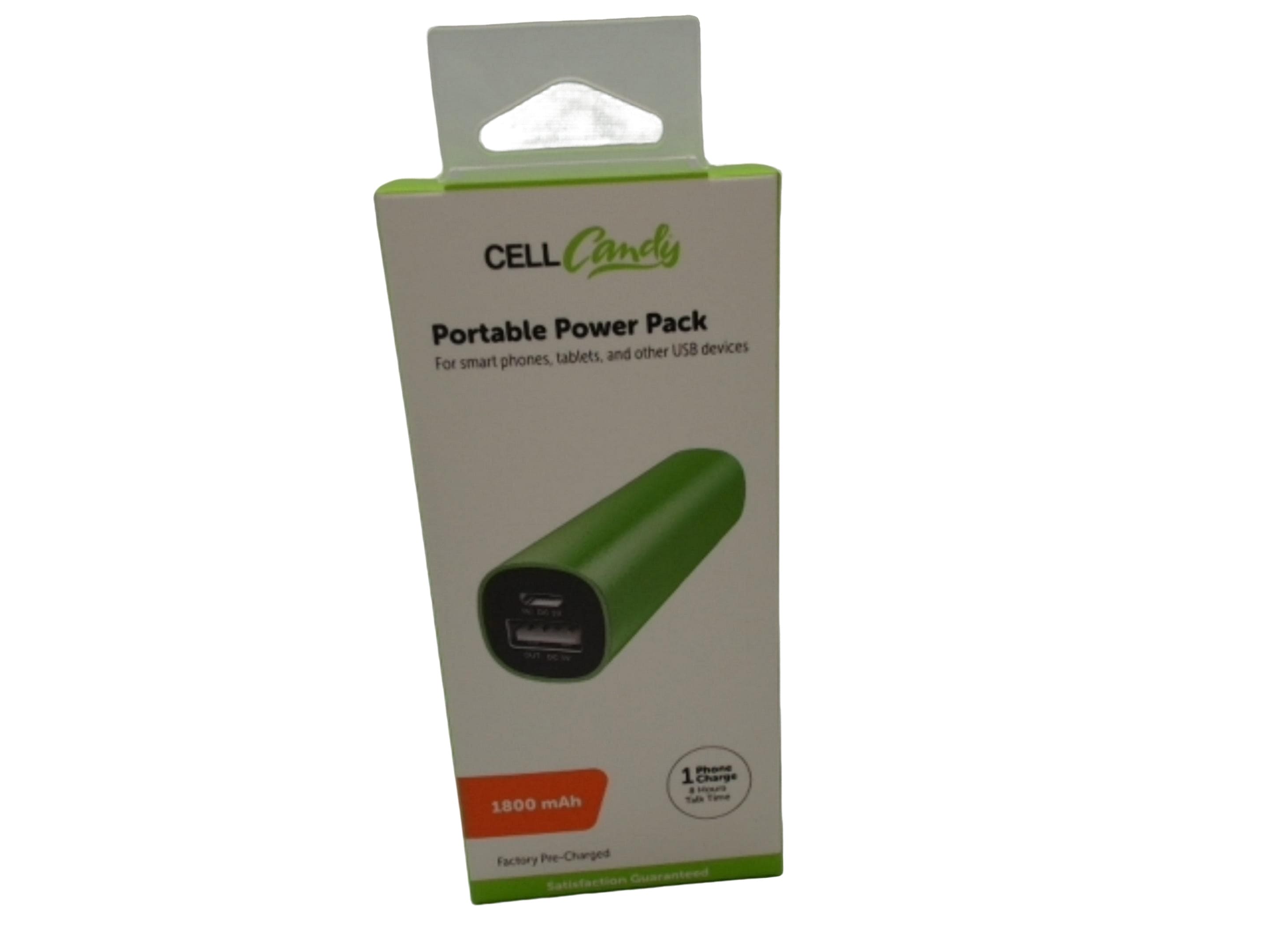 Portable Power Bank 1800mAh Cell Candy - Brantford Surplus