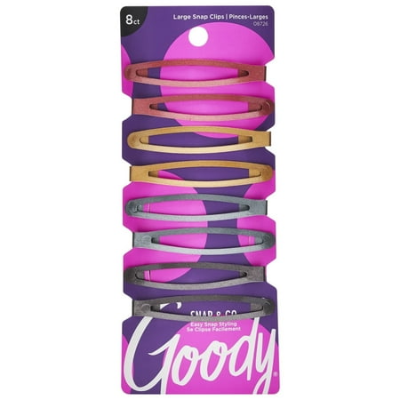Goody Snap & Go Large Snap Clips 8 Pack — alternate view