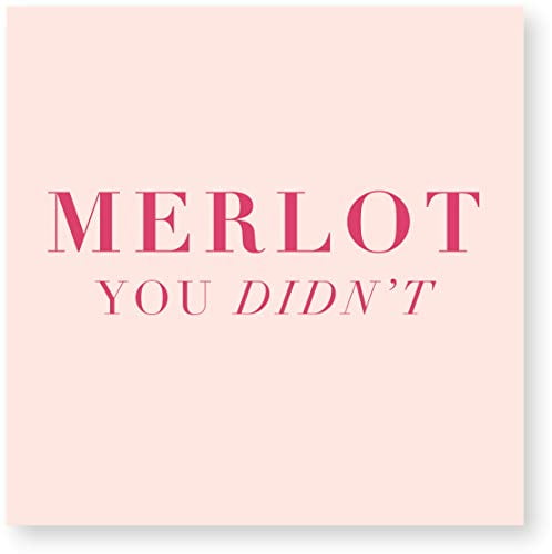 Merlot You Didn't 3-ply beverage napkins 20-pack