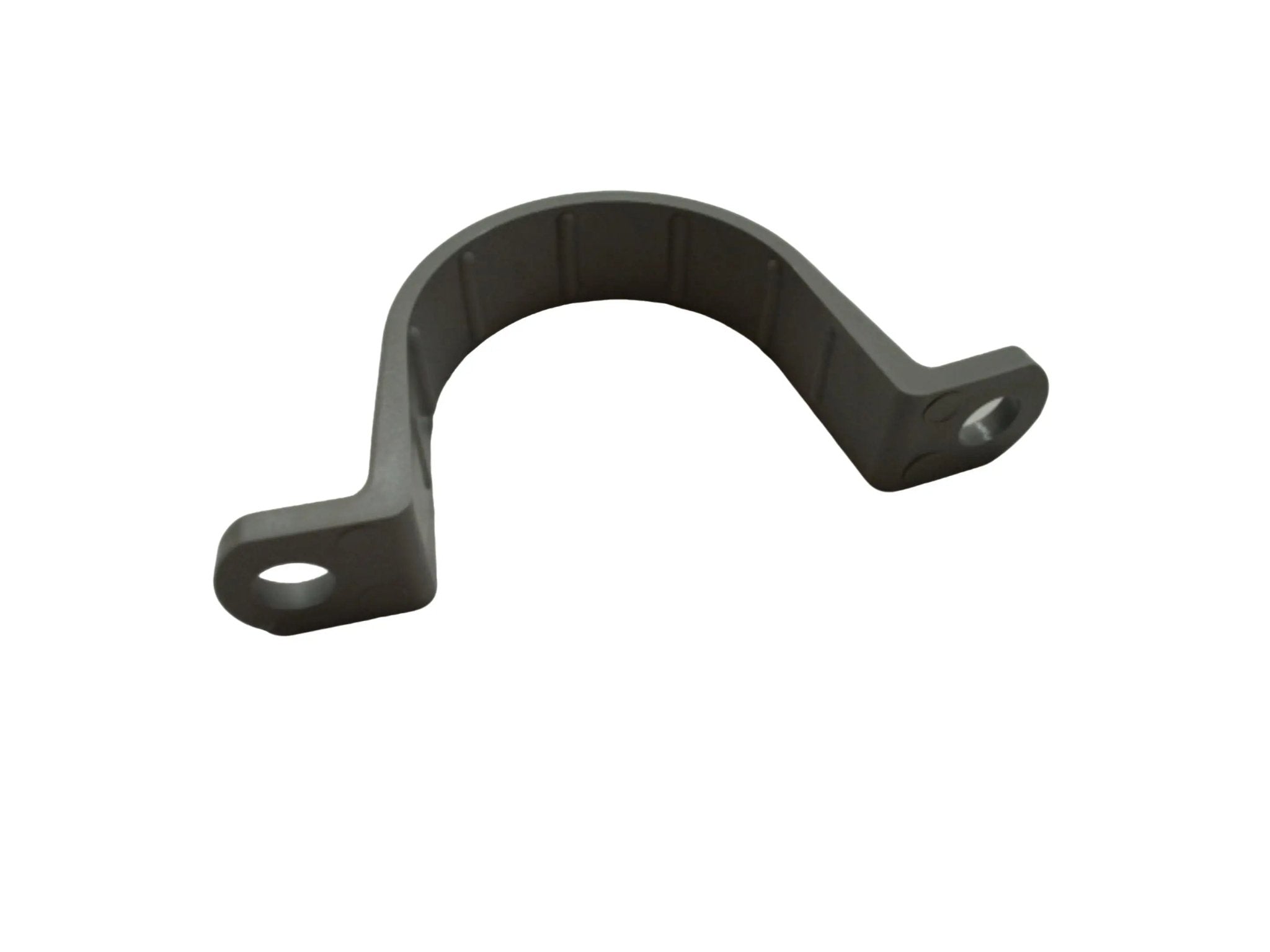 1 - 1/4 inch PVC Pipe Support Strap - 2 Hole Mount - Brantford Surplus