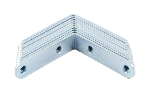Corner Brace 2.5" Round 10 Pack Metal Brackets