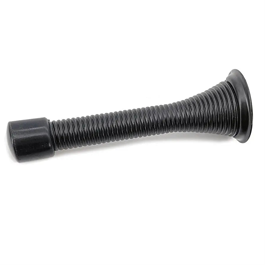 10pc Spring Door Stop 3in Black Toolway Industries