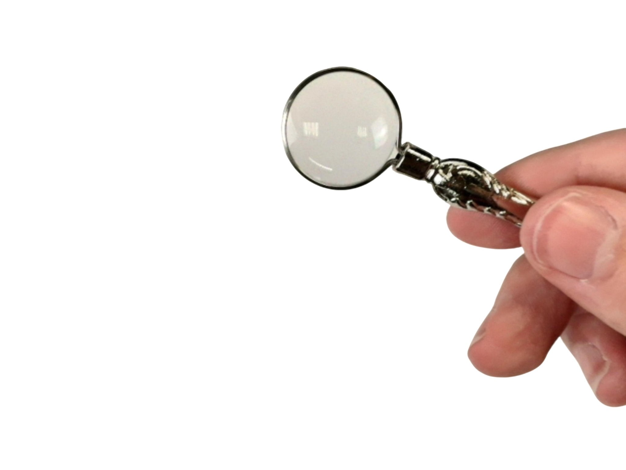 10x Metal Pocket Magnifier Lens with Pouch - Brantford Surplus