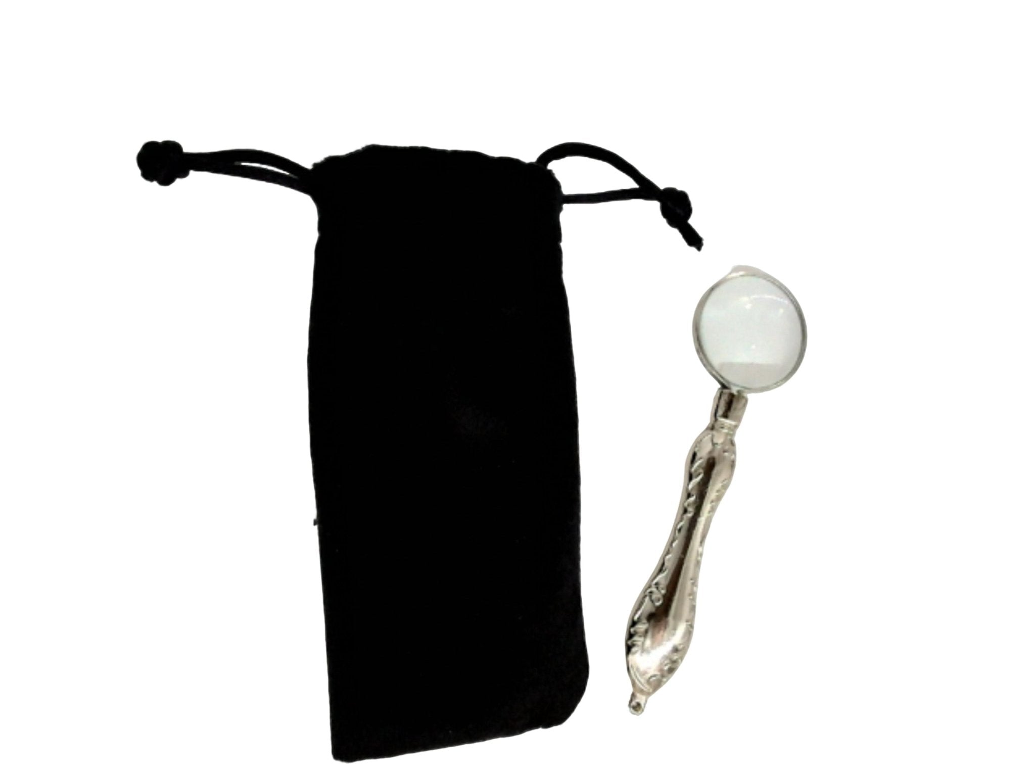 10x Metal Pocket Magnifier Lens with Pouch - Brantford Surplus