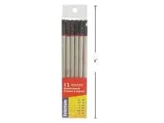 12 SKETCH PENCILS,PVC BOX  12 DIFFERENT GRADES LINPRO