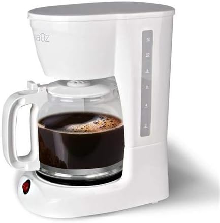 12 Cup Coffee Maker - White - Brantford Surplus