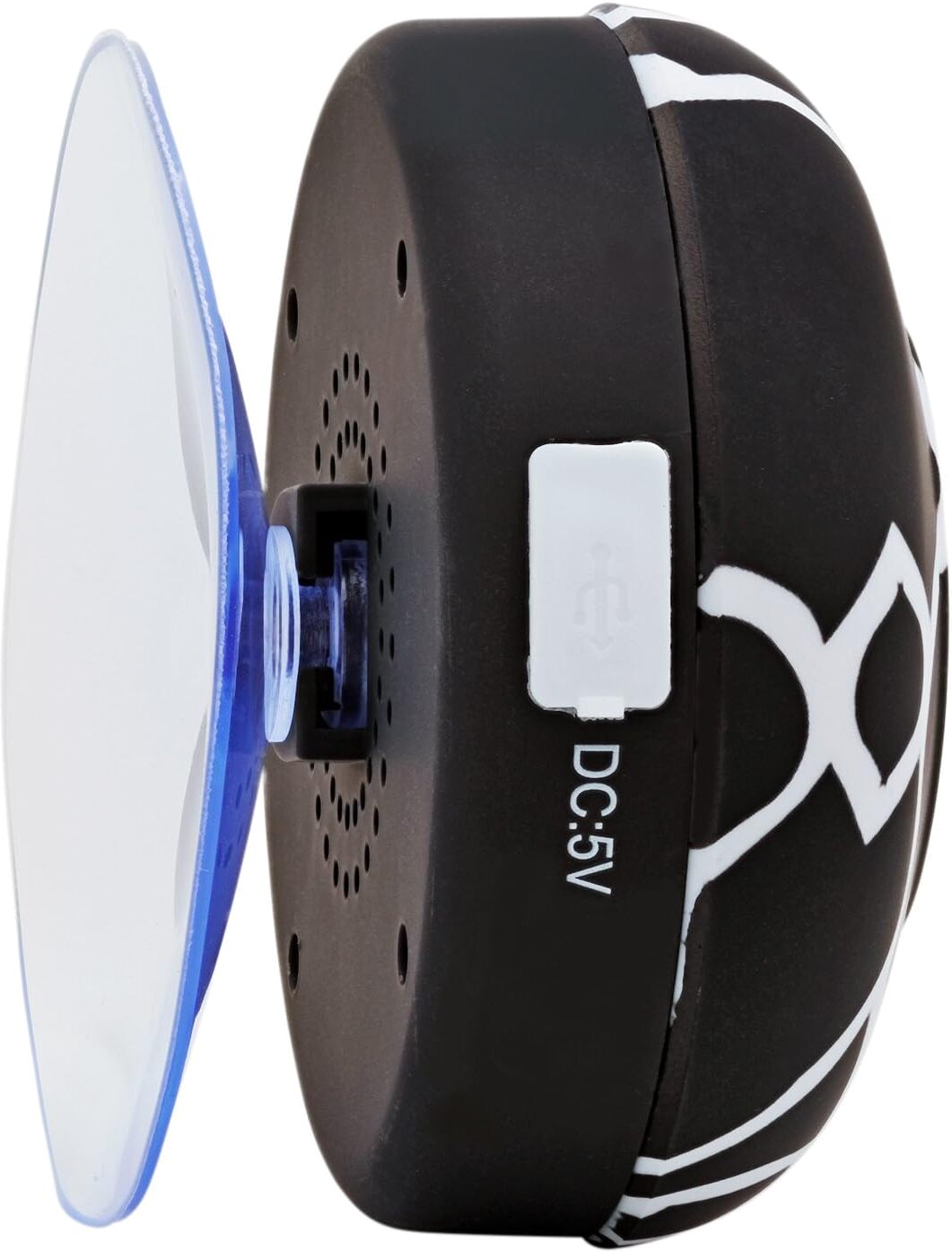 Aduro Wireless Waterproof Shower Speaker - Black Giraffe Design