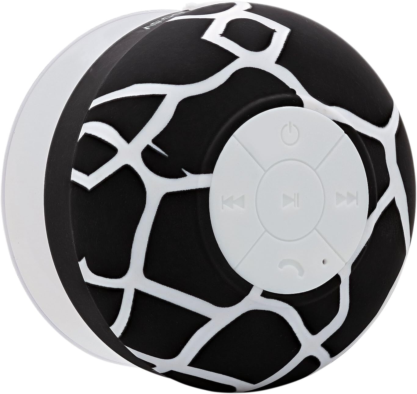 Aduro Wireless Waterproof Shower Speaker - Black Giraffe Design