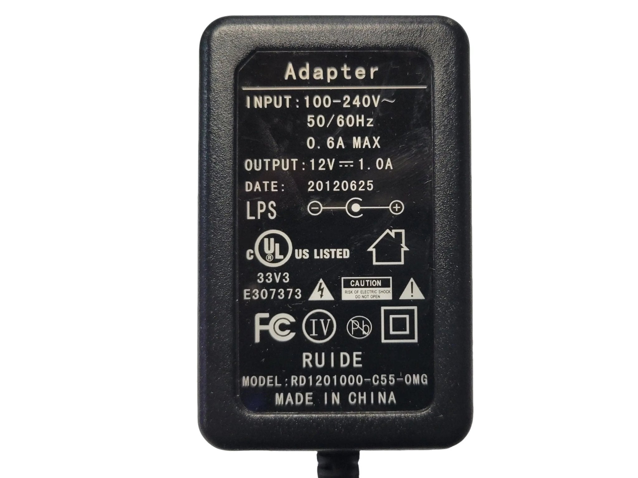 12vdc 1.0amp 2.1mm plug - Brantford Surplus