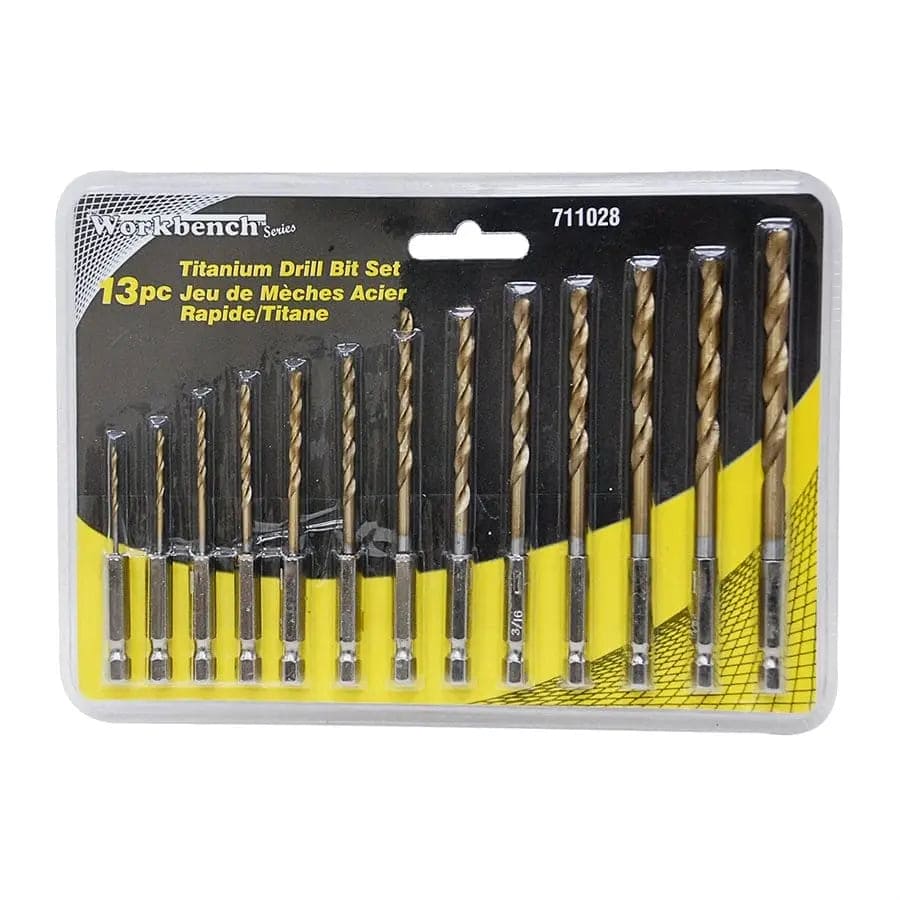 13 Pc Titanium Drill Bit Set TOOIND