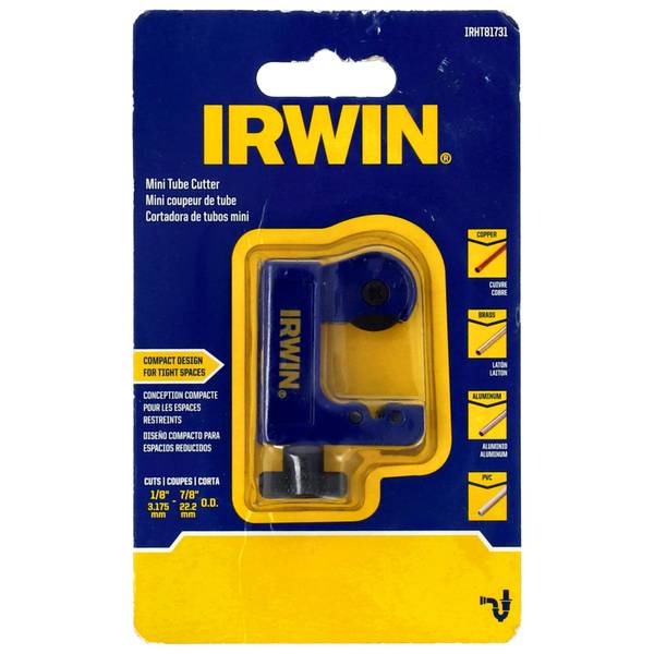 Irwin Mini Tube Cutter 1/8 to 7/8 Inch