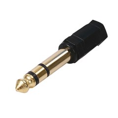 1/4 inch to 3.5mm Stereo Audio Adapter
