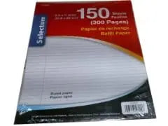 150 Sheet Ruled Refill Paper LinkProduct Solutions LTD