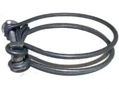 Hose Clamp Wire 1-9/16-2.5" Diameter 5 for $0.99 KWDC