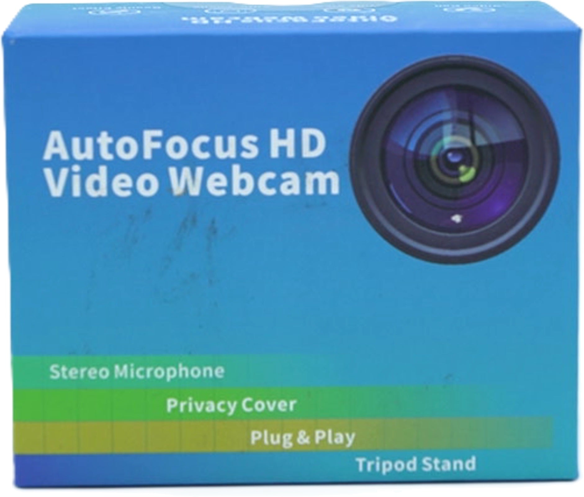 Auto Focus HD Video Webcam with Built-In Mic