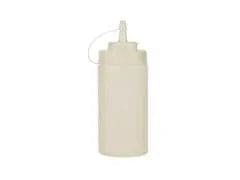 16oz Clear Squeeze Bottle with Lid - Brantford Surplus