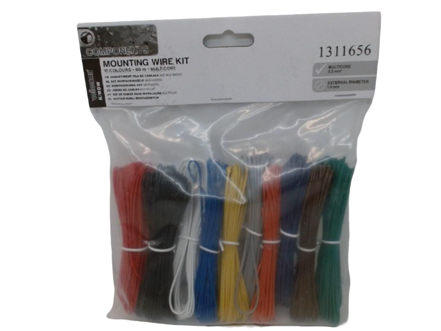 Mounting Wire Kit 10 Color Stranded - Brantford Surplus