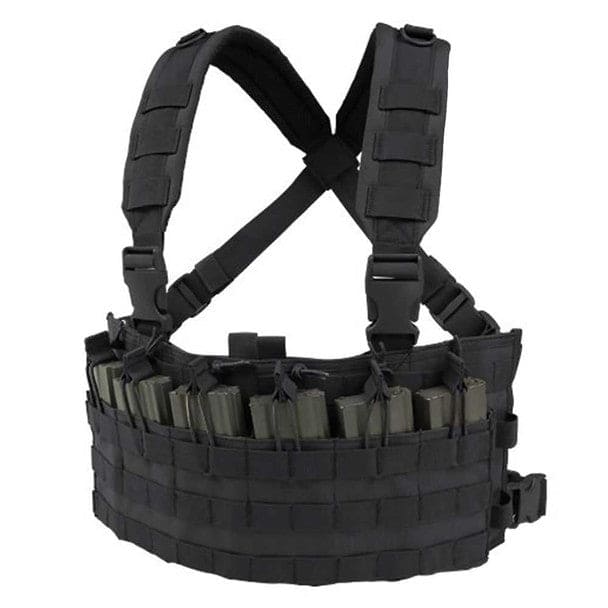 Condor Rapid Assault Chest Rig - Black - Brantford Surplus