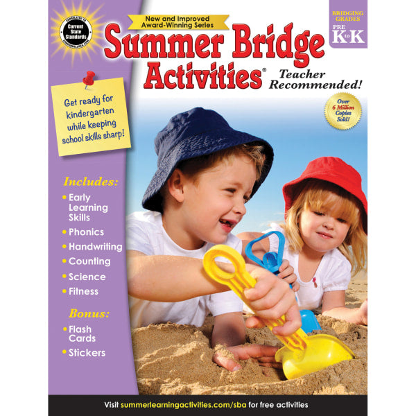 Summer Bridge Activities Pre-K to Kindergarten workbook
